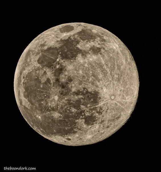 Almost a full moon Picture