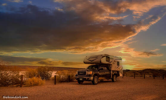 boondocking at elephant ButtePicture