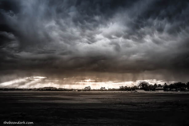 storm clouds Tucson Arizona Picture