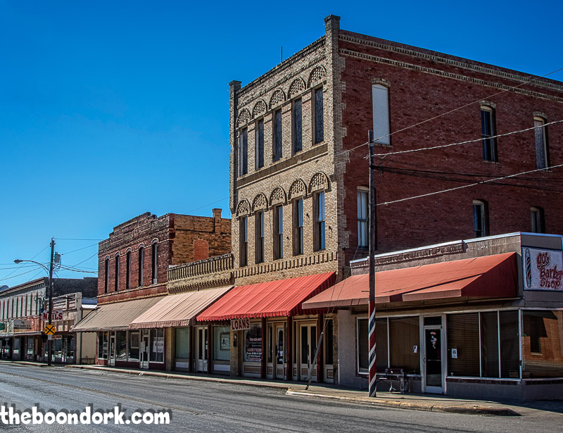 Old downtown area Hondo Texas