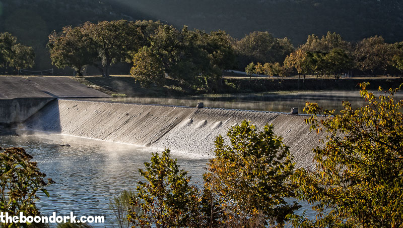 Dam in junction Texas