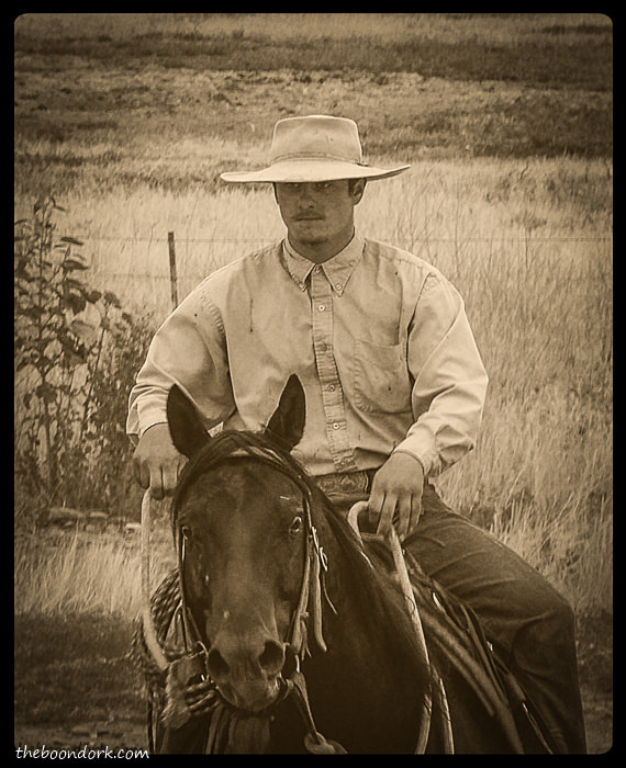 Stovall Ranch cowboy, Montana