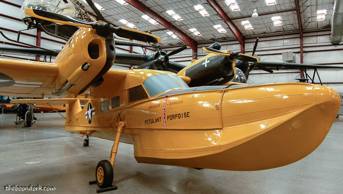 Cute looking seaplane the petulant porpoise Pima air and space Museum