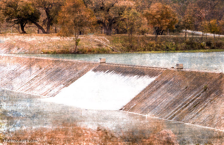 Llano River dam.