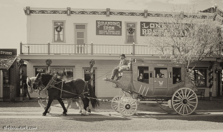 stagecoach in tombstone Arizona