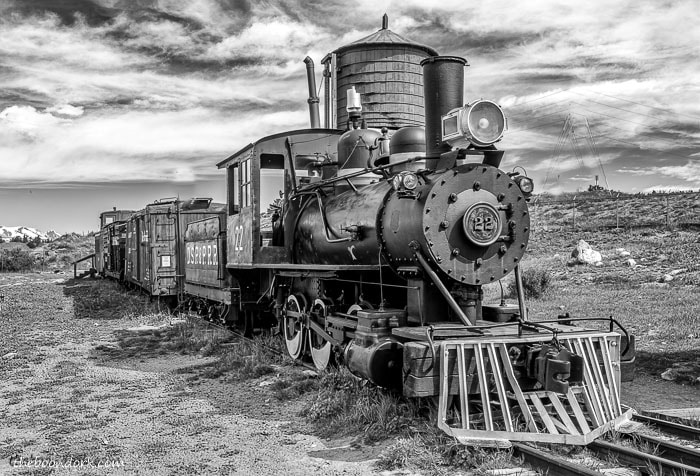 Steam locomotive FairPlay Colorado