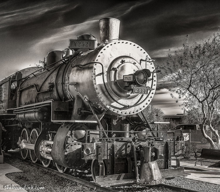 Steam locomotive Yuma Arizona